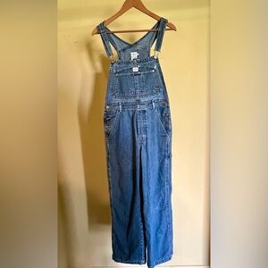 VTG Calvin Klein jean overalls small